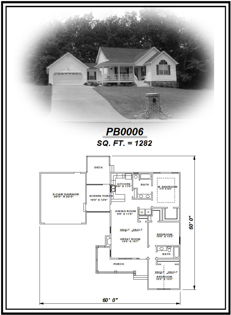 picture of house plan #PB0006