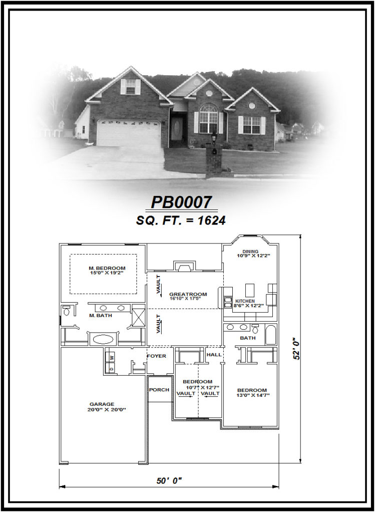 picture of house plan #PB0007