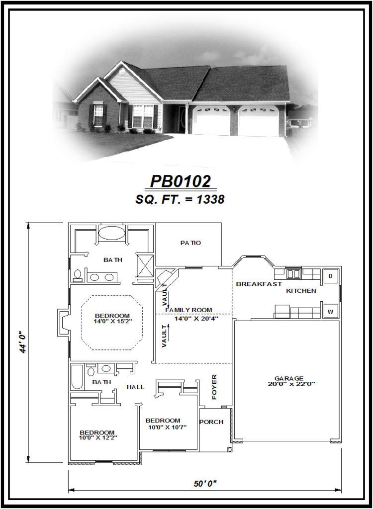 picture of house plan #PB0102