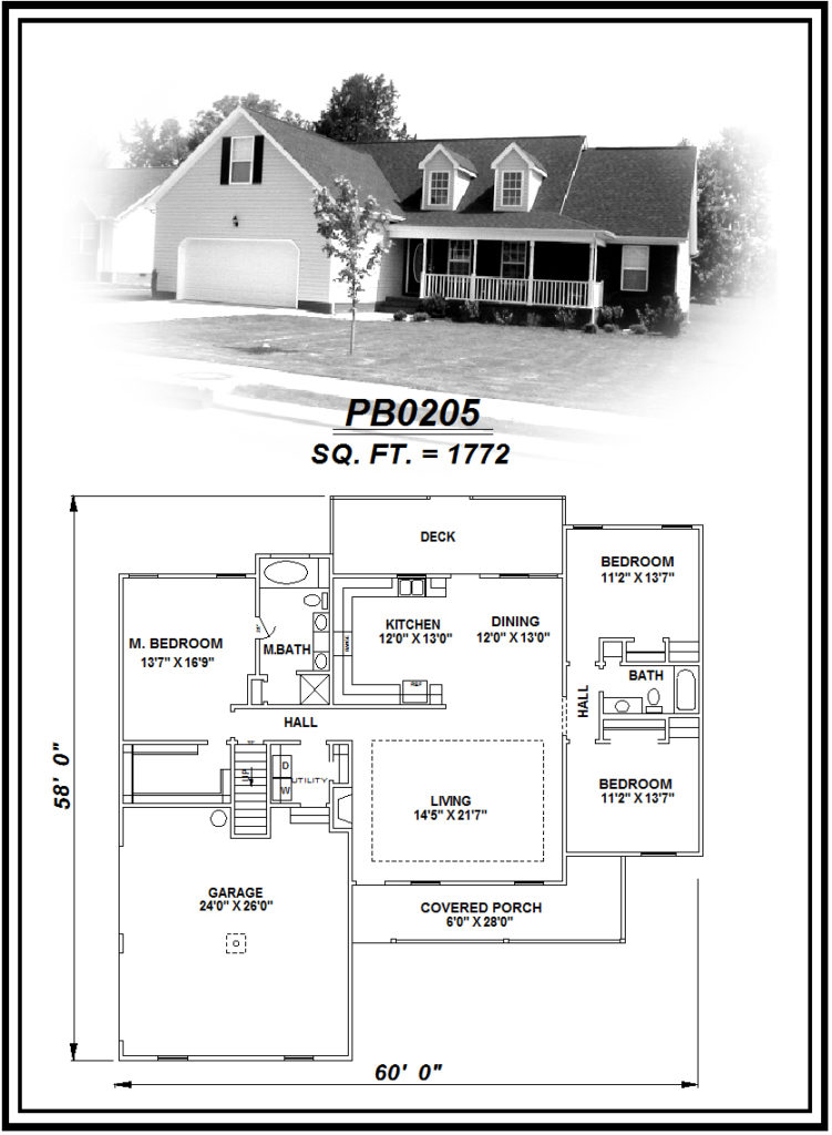 picture of house plan #PB0205