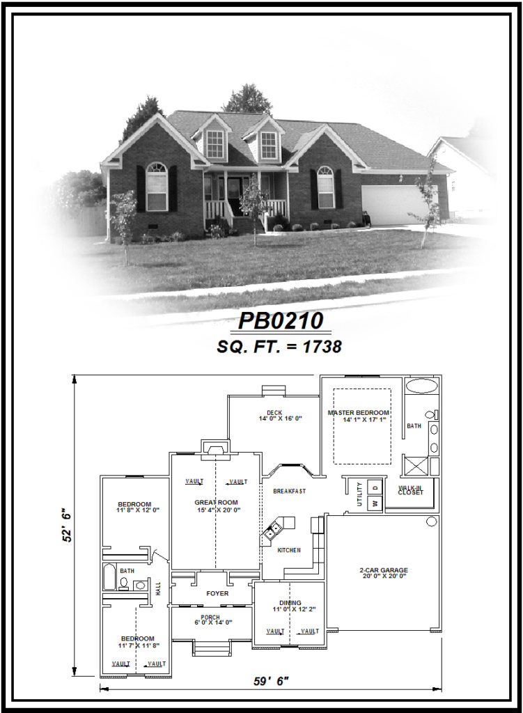 picture of house plan #PB0210