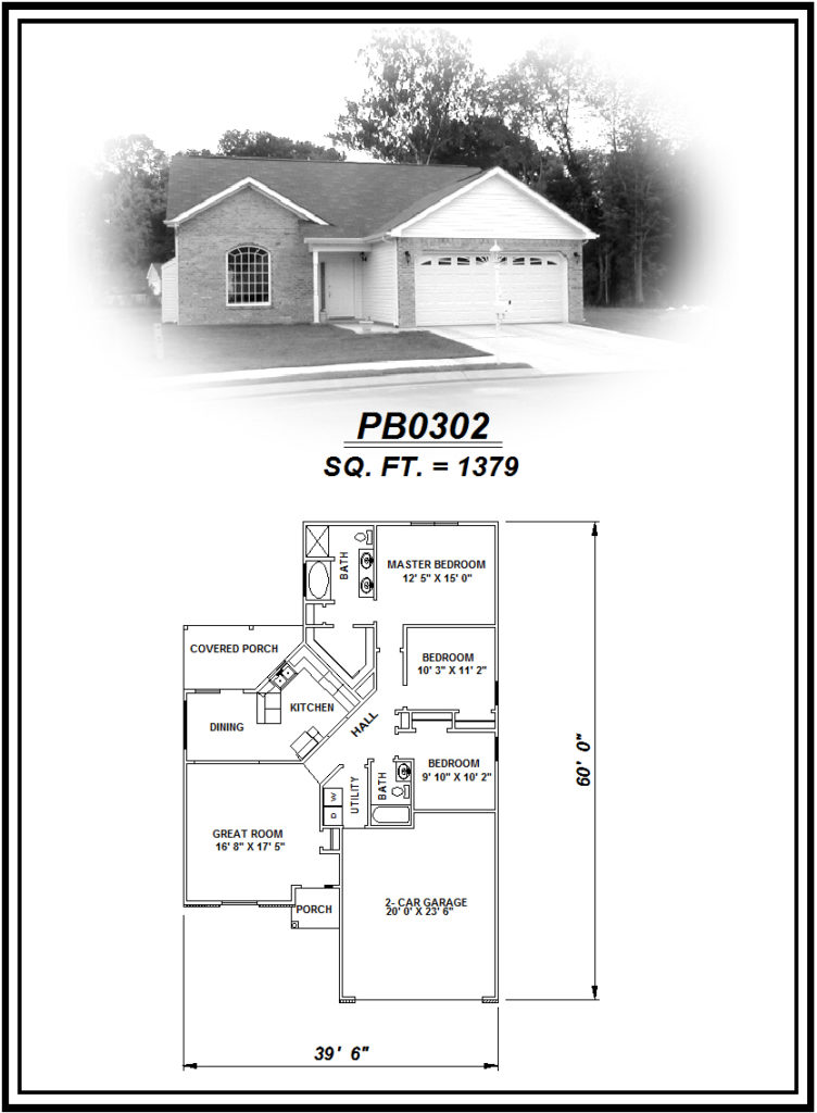 picture of house plan #PB0302