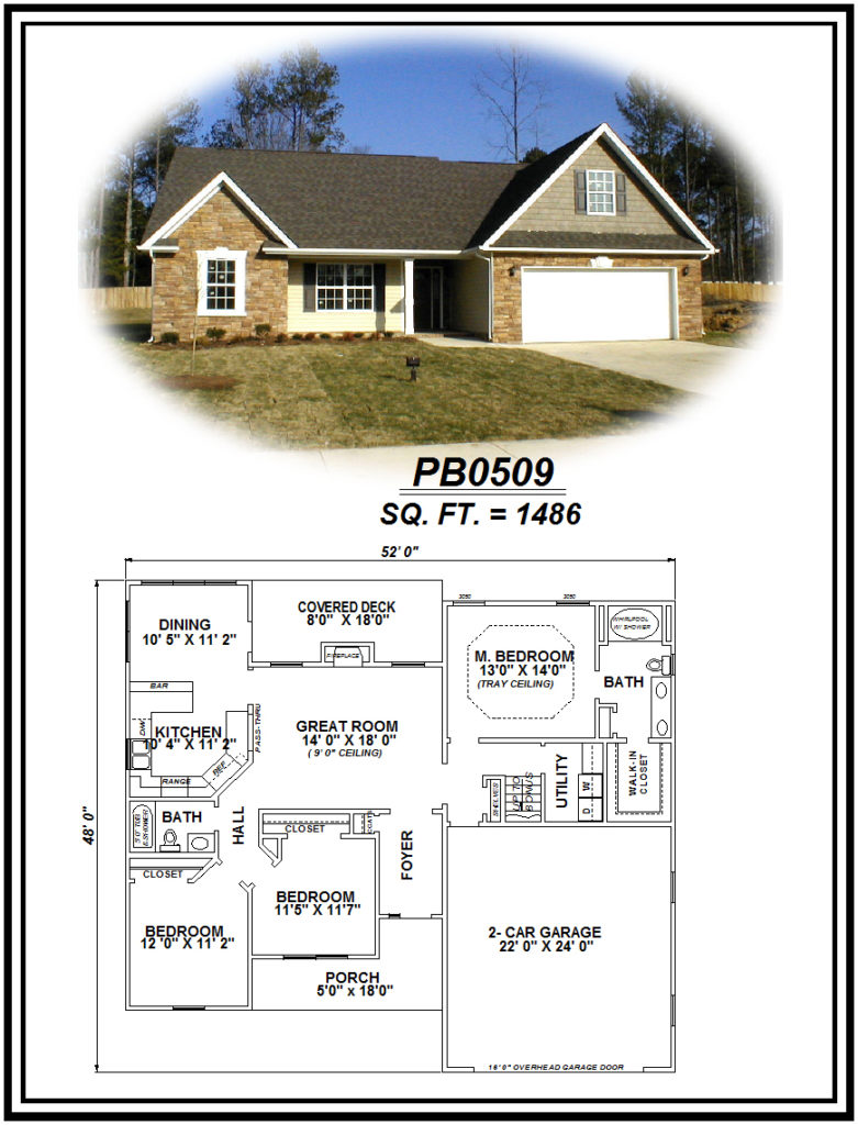 picture of house plan #PB0509