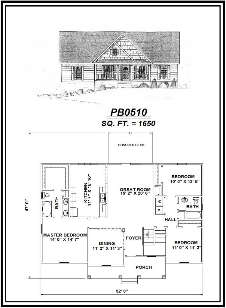 picture of house plan #PB0510