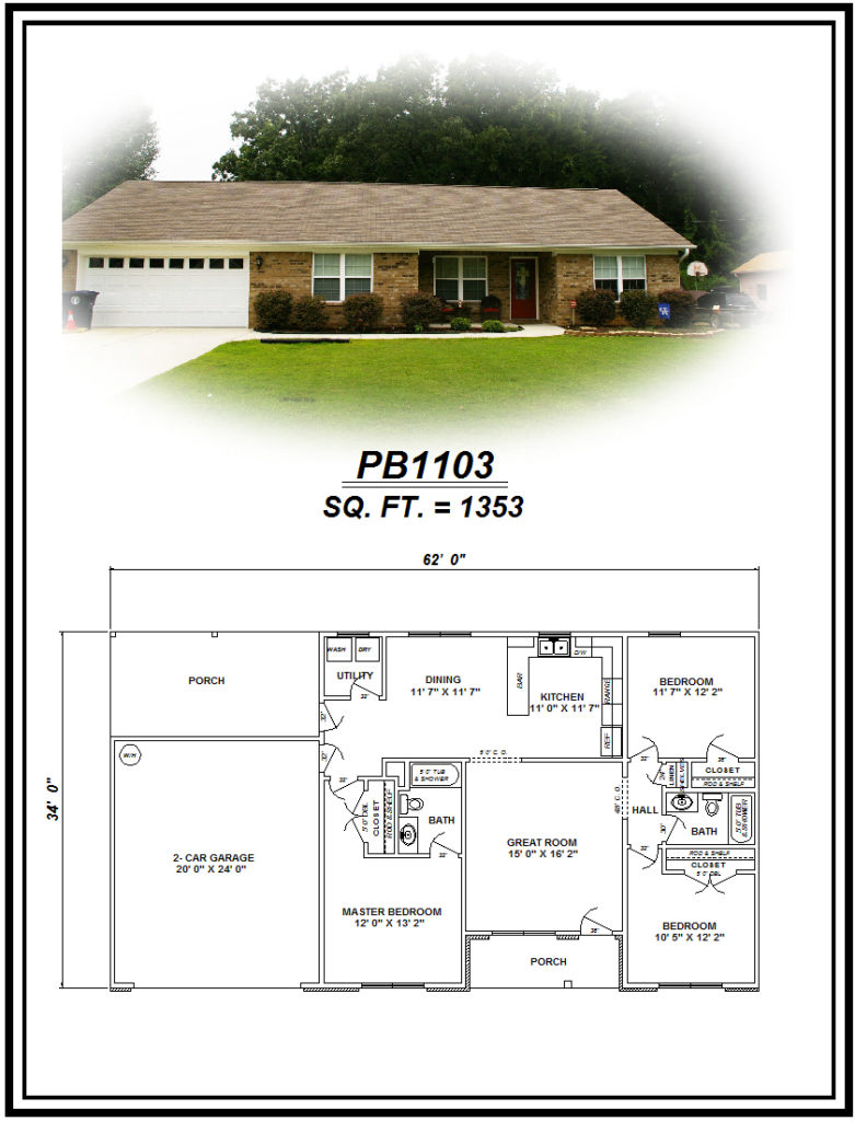 picture of house plan #PB1103
