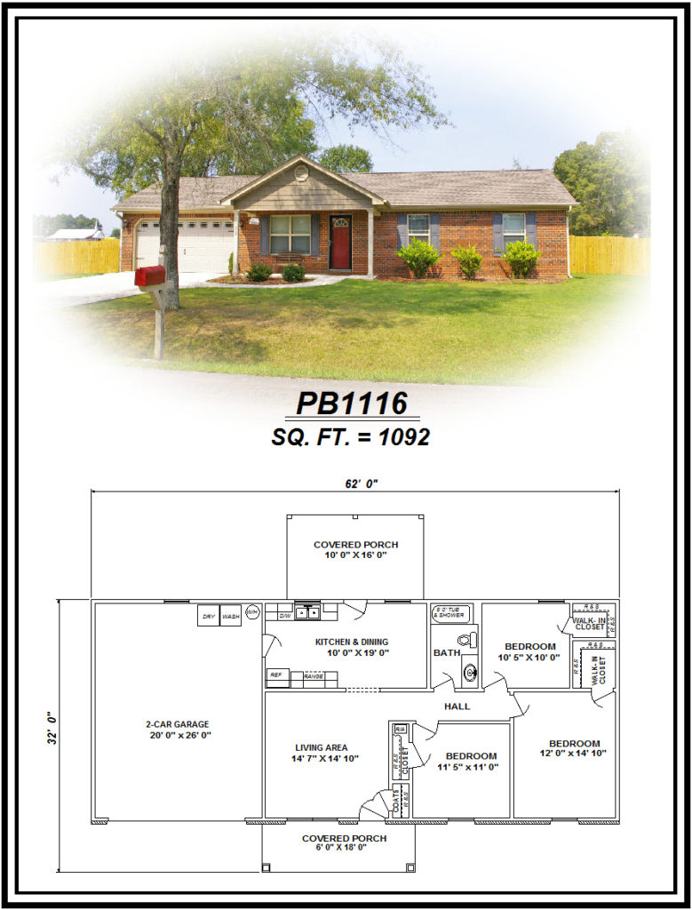picture of house plan #PB1116