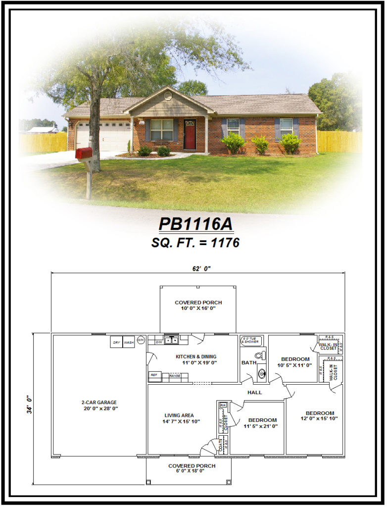 picture of house plan #PB116A