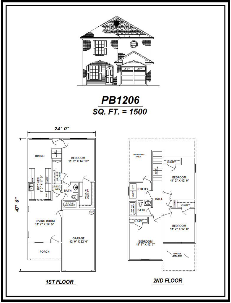 picture of house plan #PB1206
