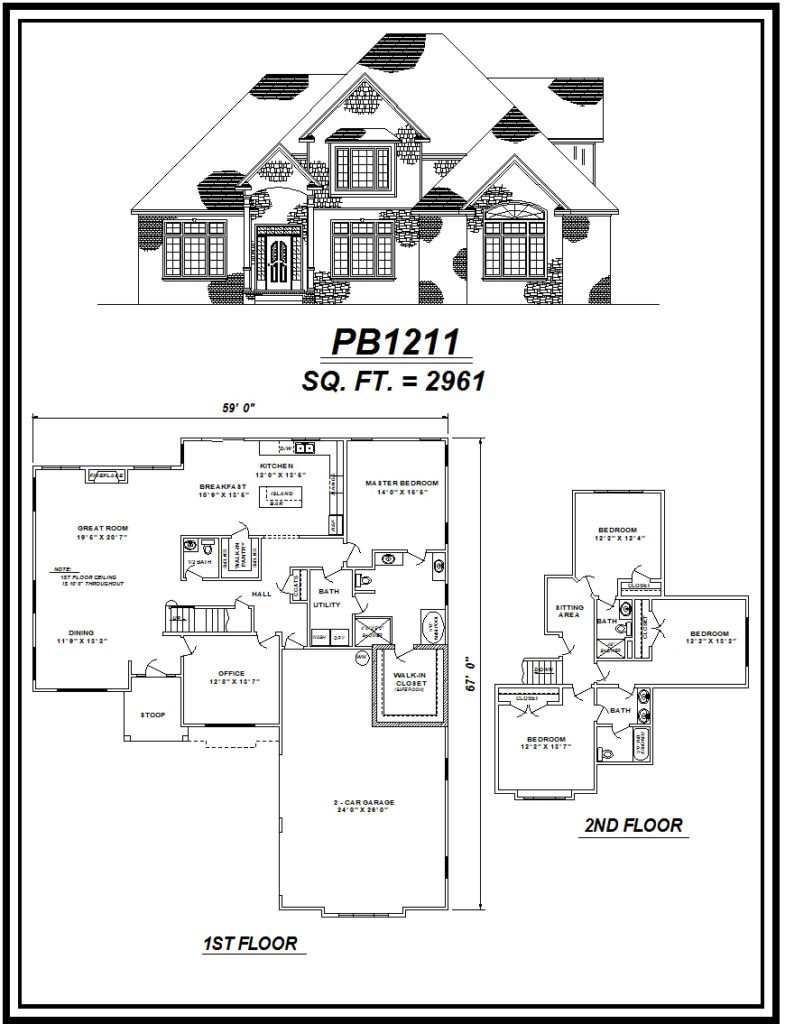 picture of house plan #PB1211