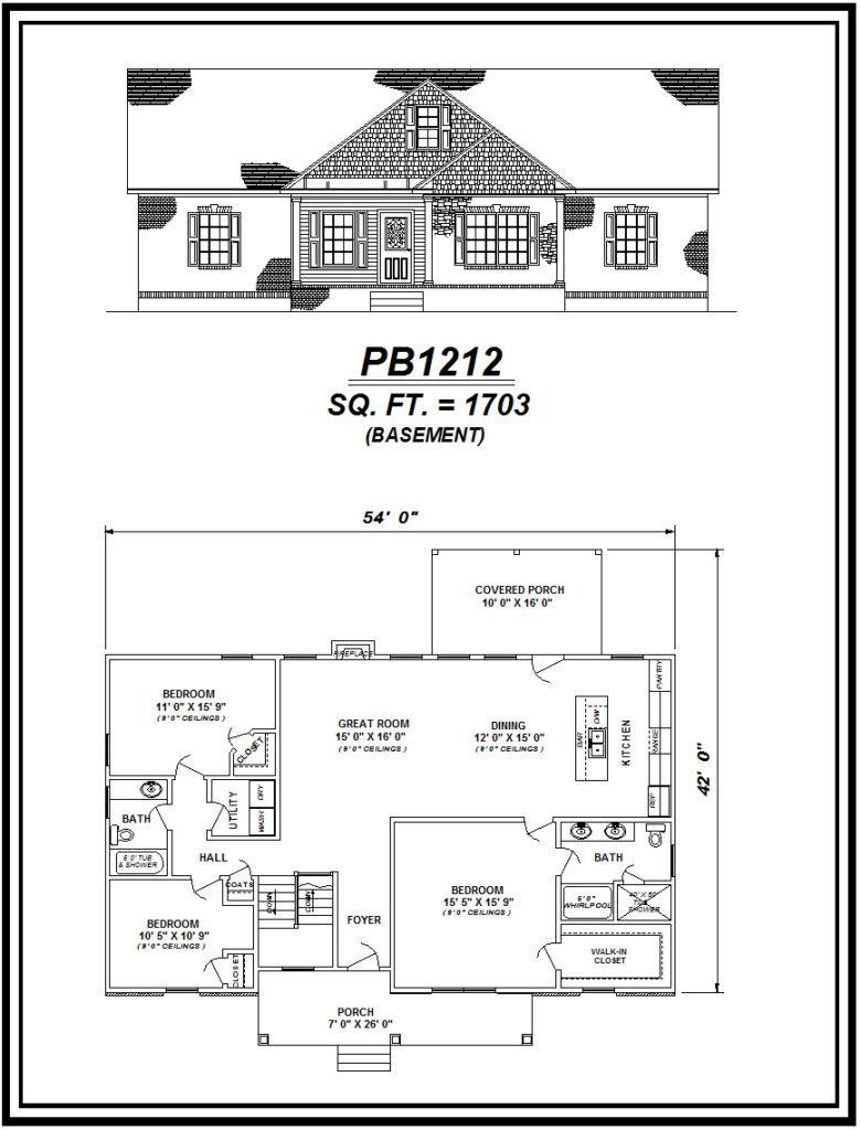 picture of house plan #PB1212