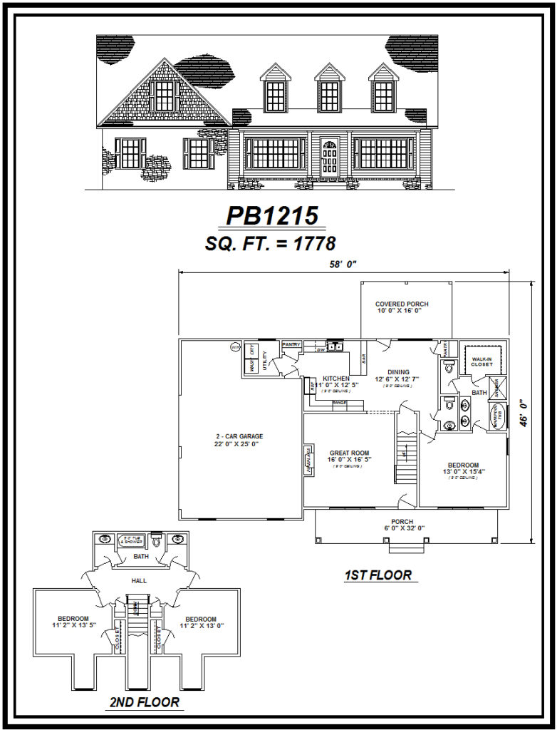 picture of house plan #PB1215