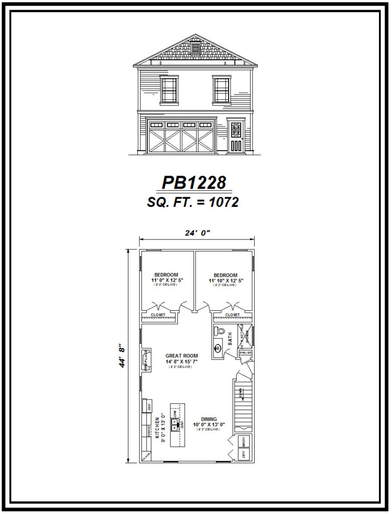 picture of house plan #PB1228