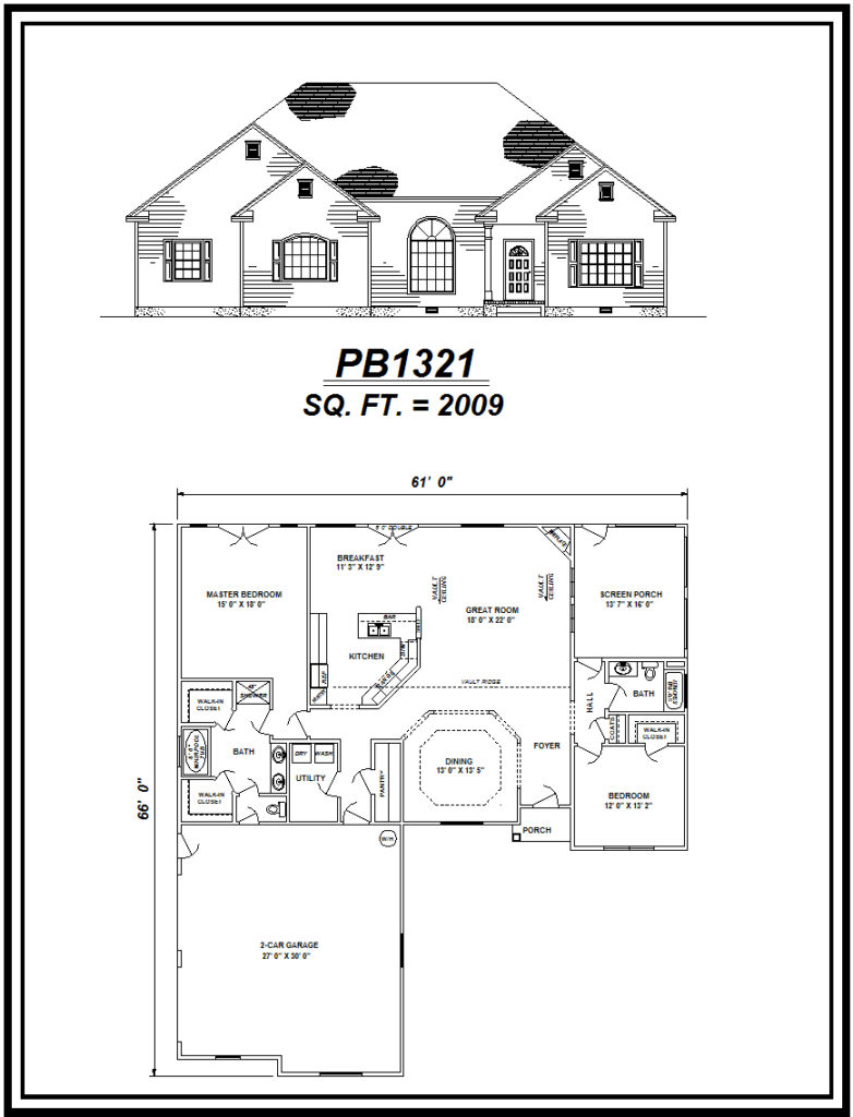 picture of house plan #PB1321