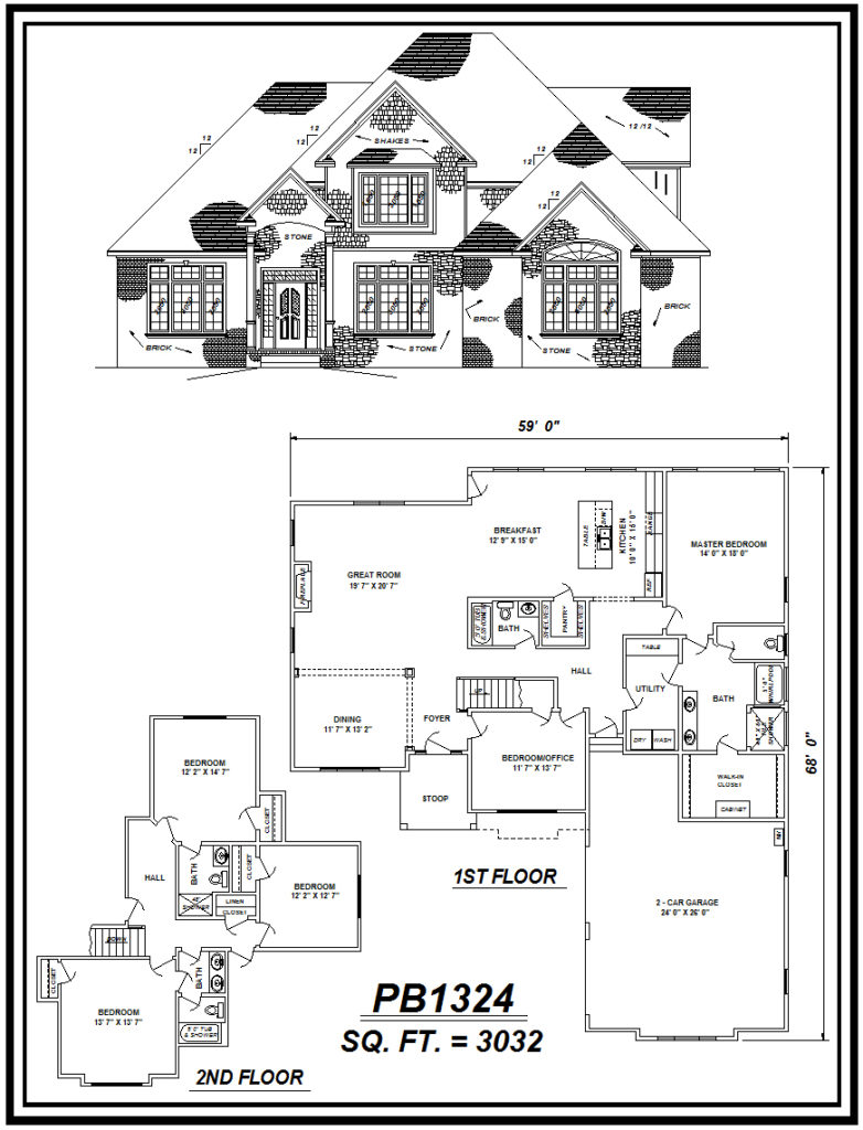 picture of house plan #PB1324