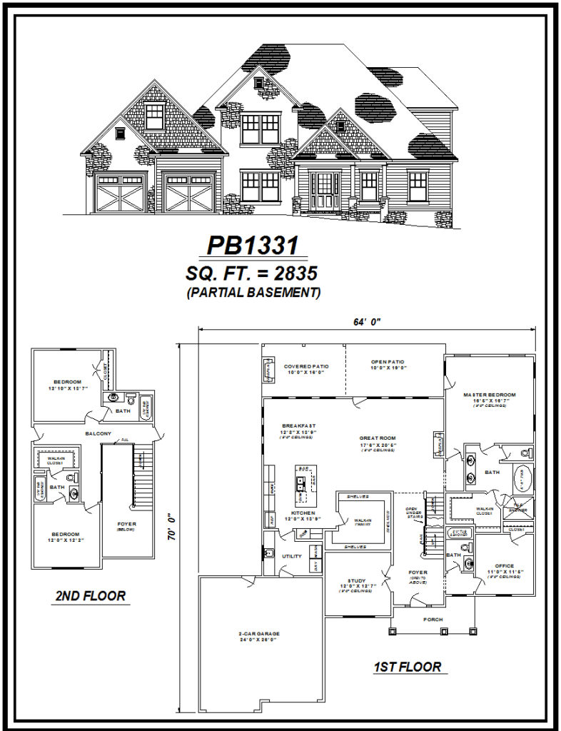 picture of house plan #PB1331
