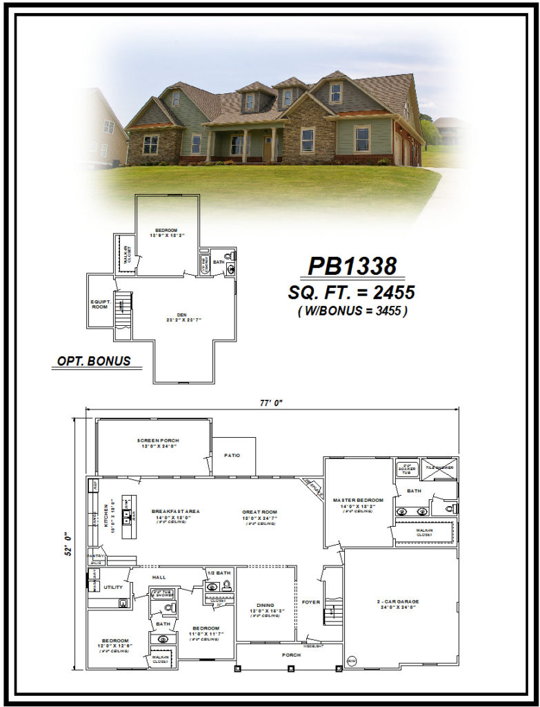 picture of house plan #PB1338
