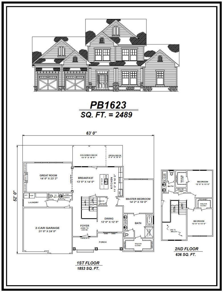 picture of house plan #PB1623