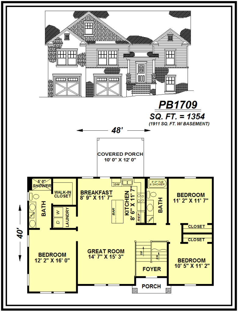 picture of house plan #PB1709