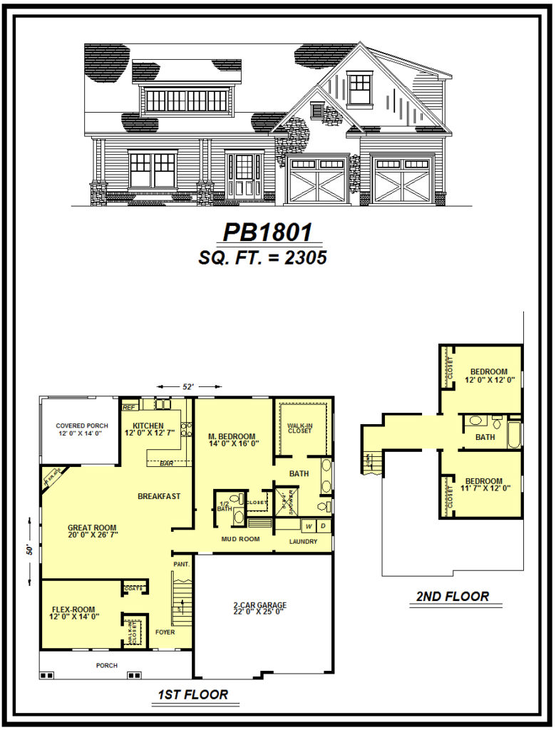 picture of house plan #PB1801