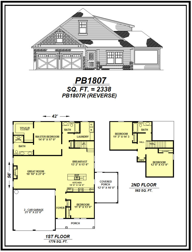 picture of house plan #PB1807