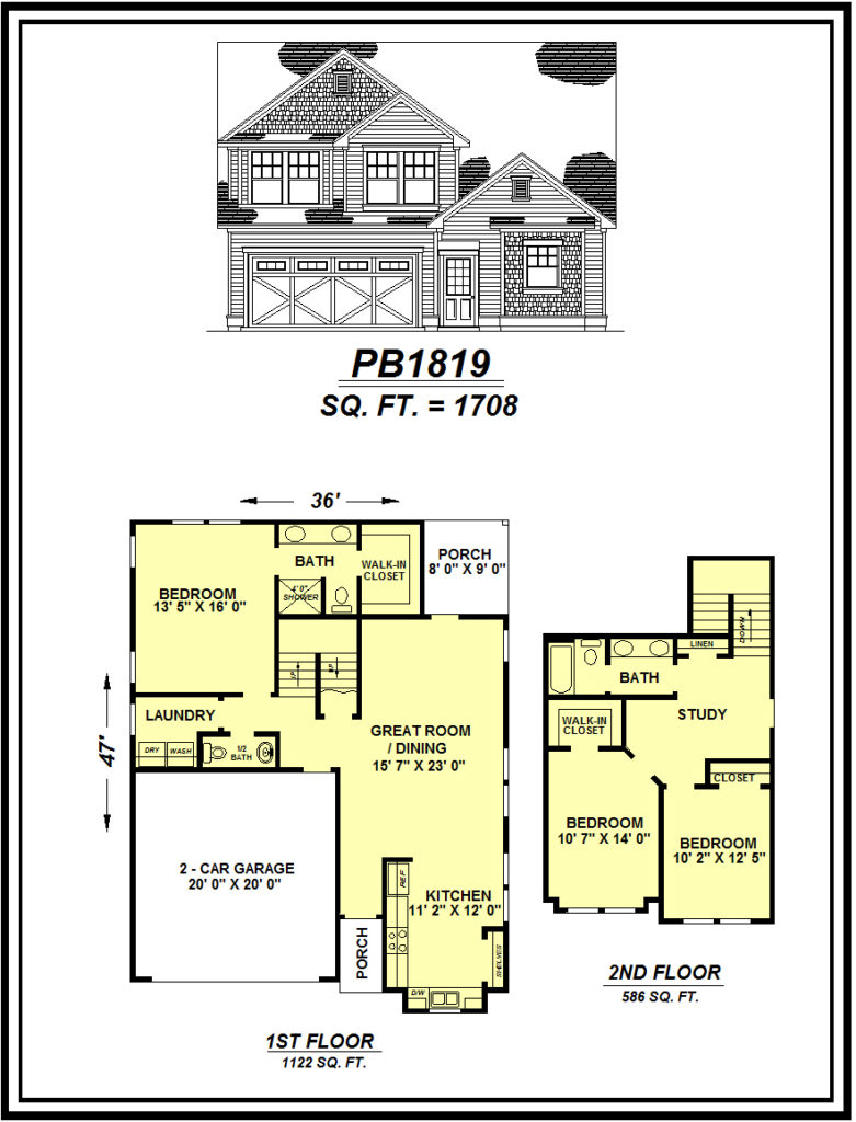 picture of house plan #PB1819