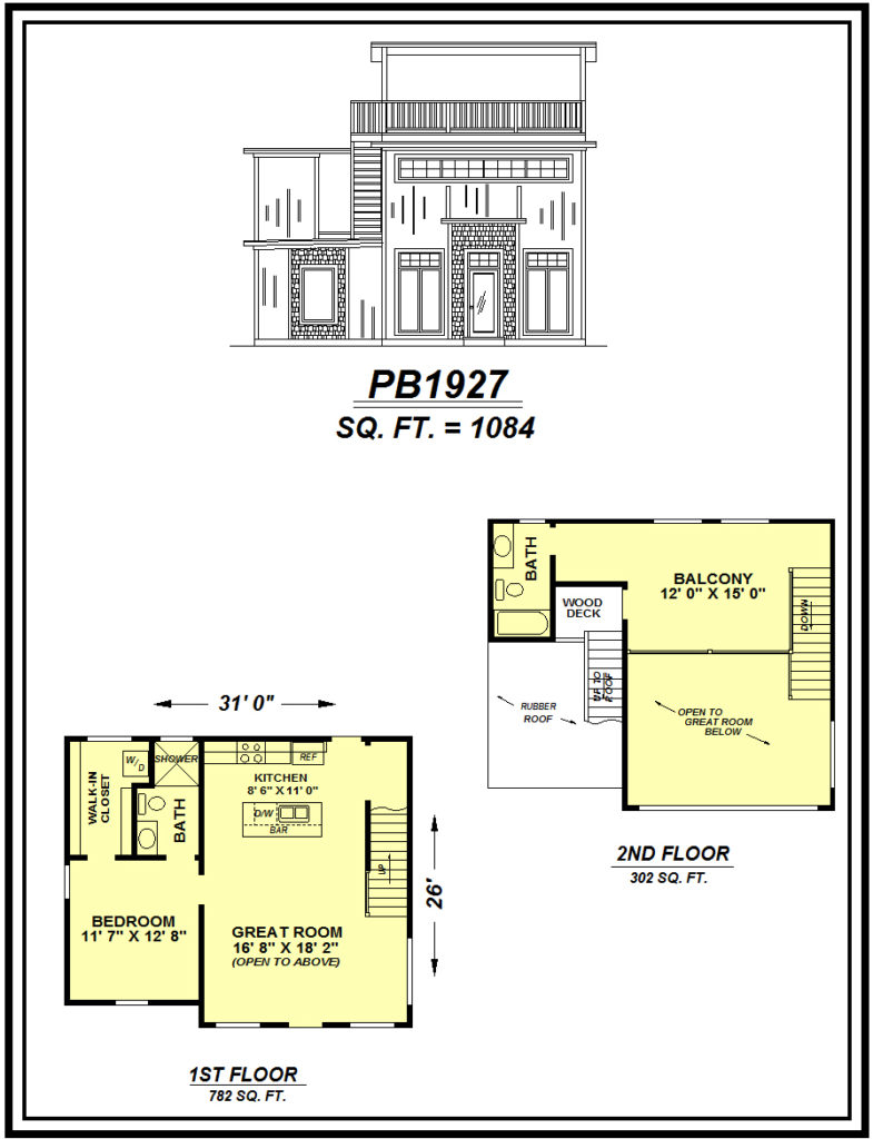 picture of house plan #PB1927
