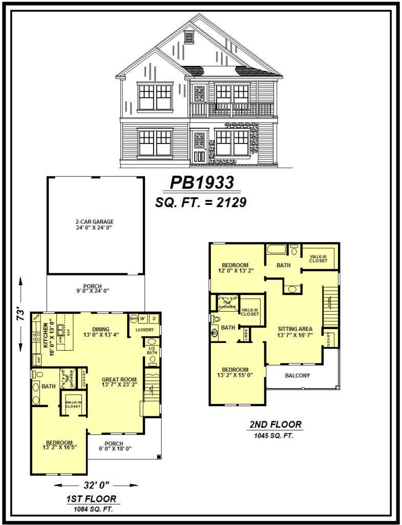 picture of house plan #PB1933