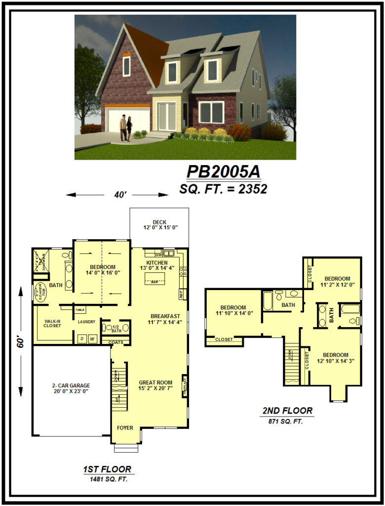 picture of house plan #PB2005A