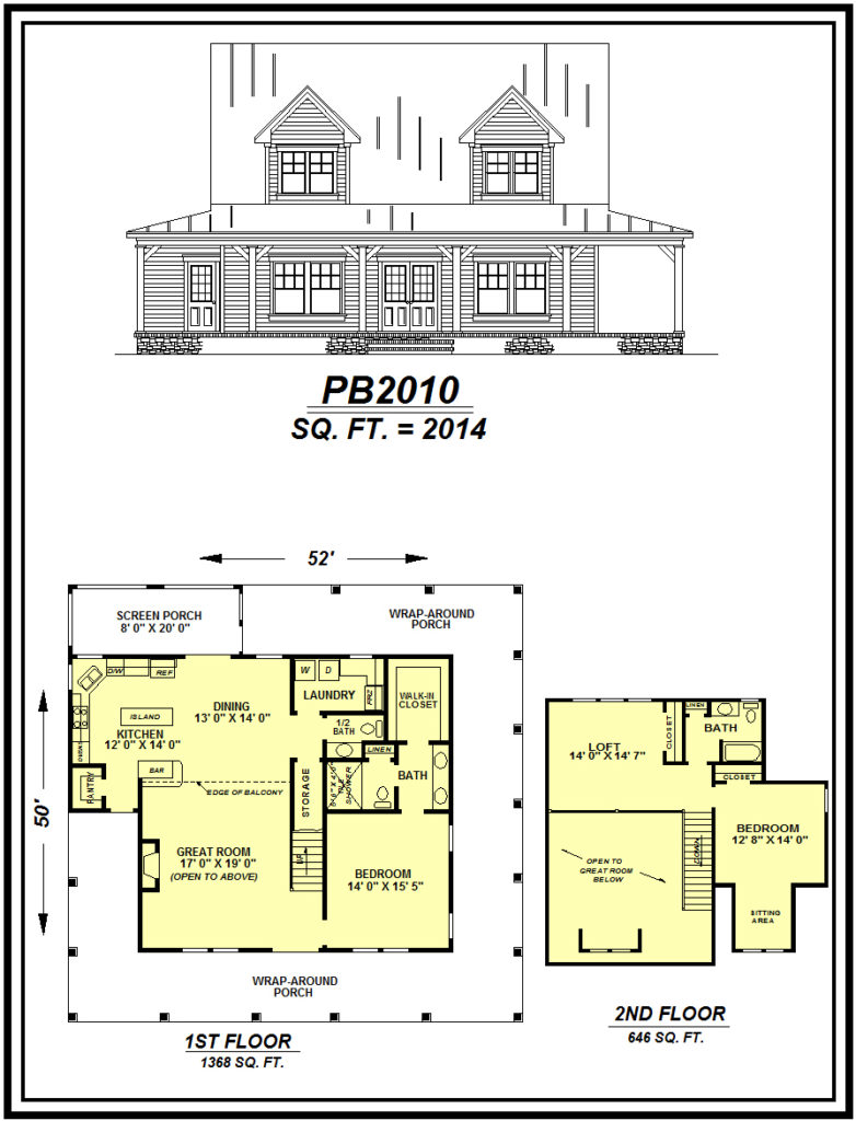 picture of house plan #PB2010
