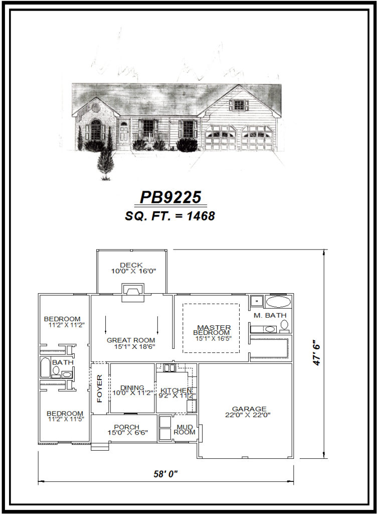 picture of house plan #PB9925
