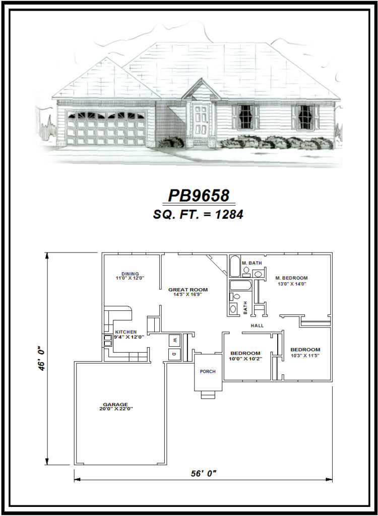 picture of house plan #PB9658