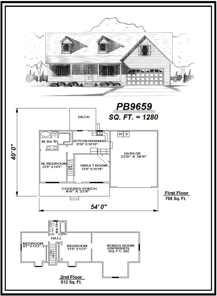 picture of house plan #PB9659
