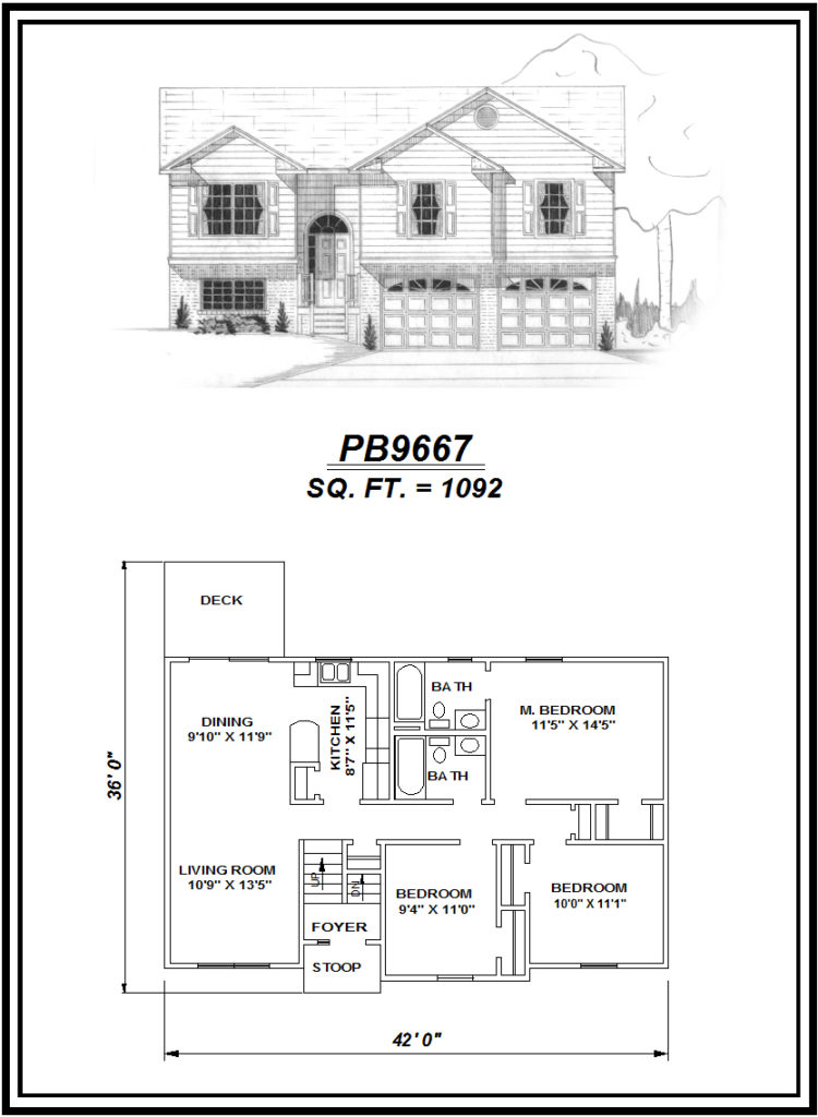 picture of house plan #PB9667