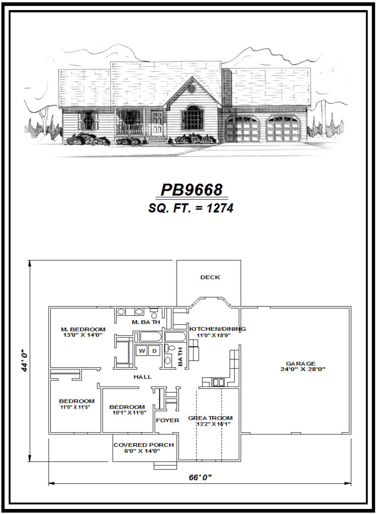 picture of house plan #PB9668