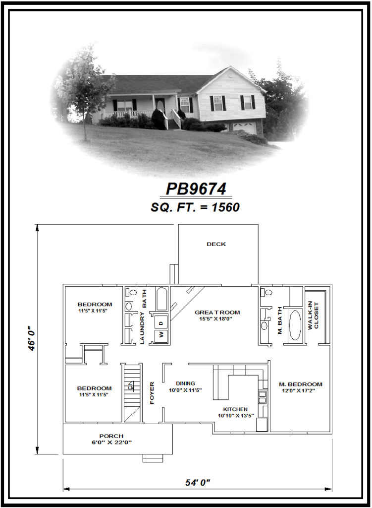 picture of house plan #PB9674