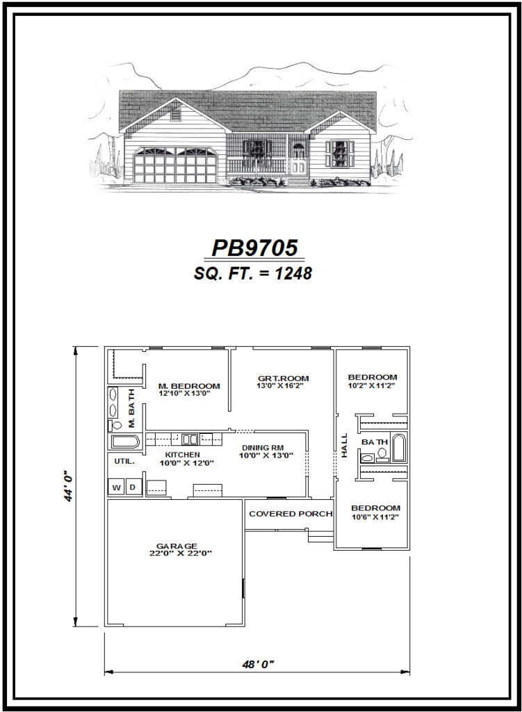 picture of house plan #PB9705