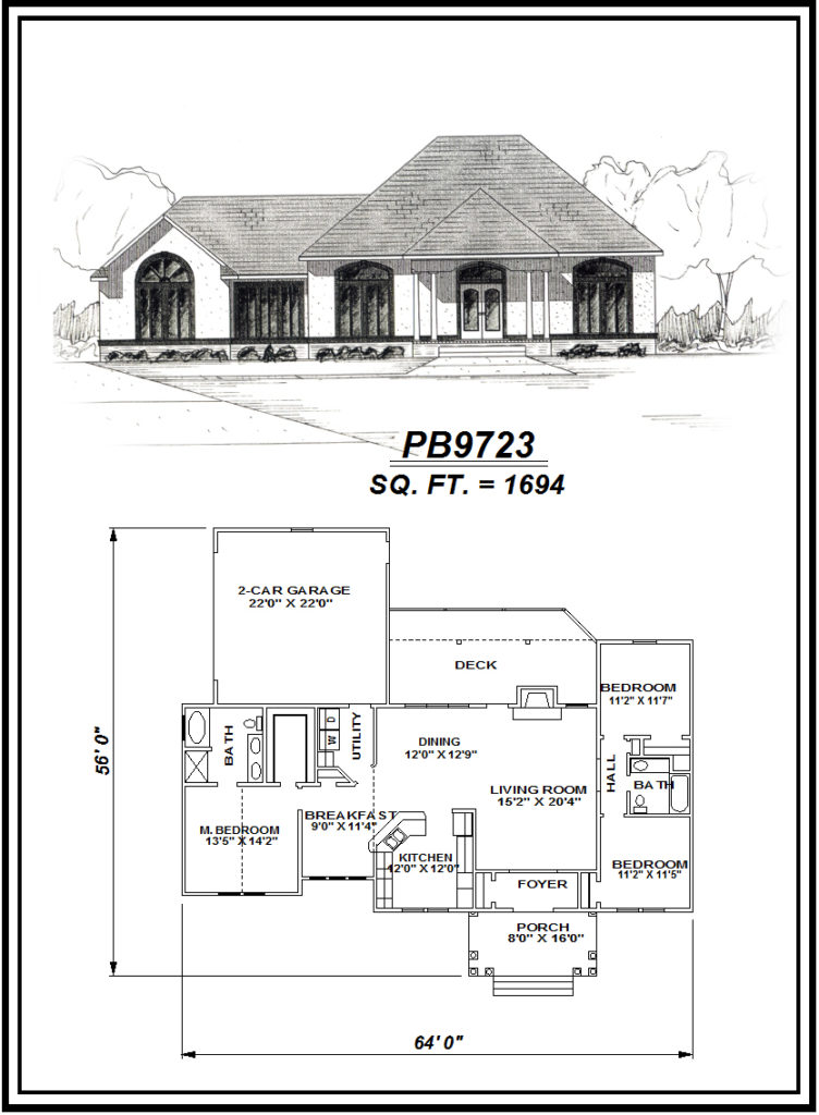 picture of house plan #PB9723