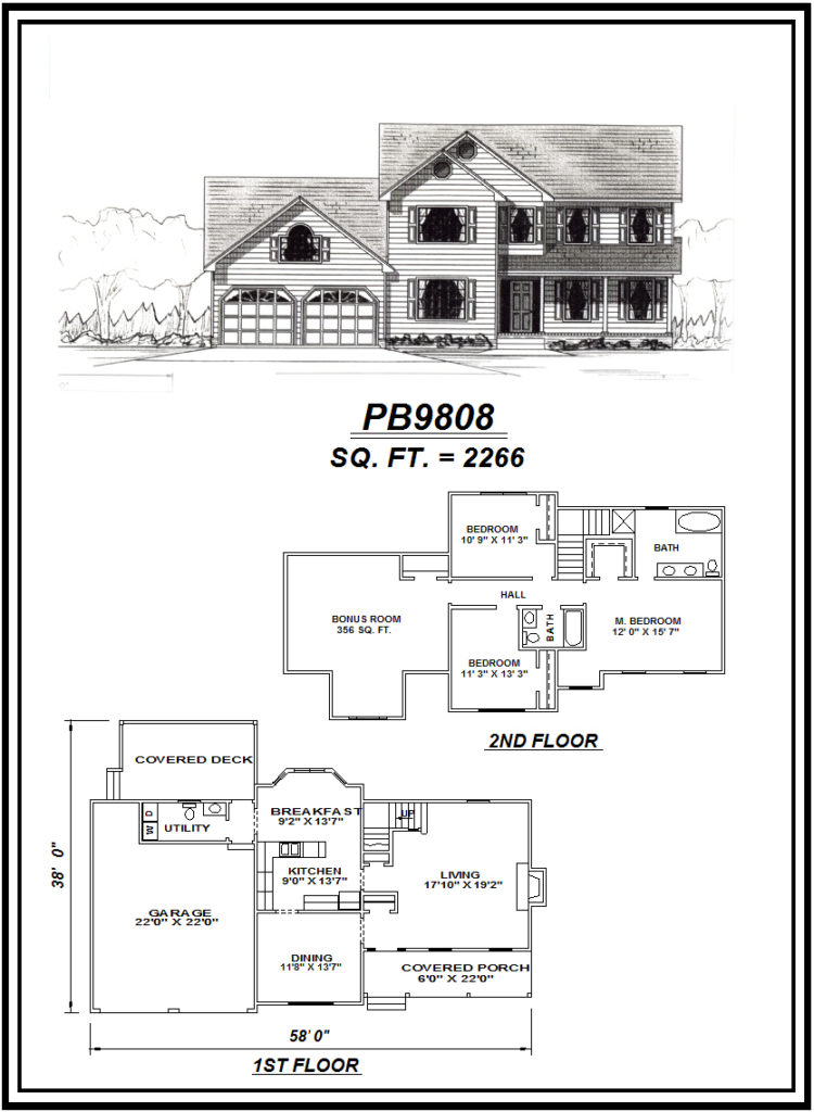 picture of house plan #PB9808