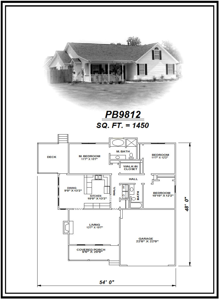 picture of house plan #PB9812