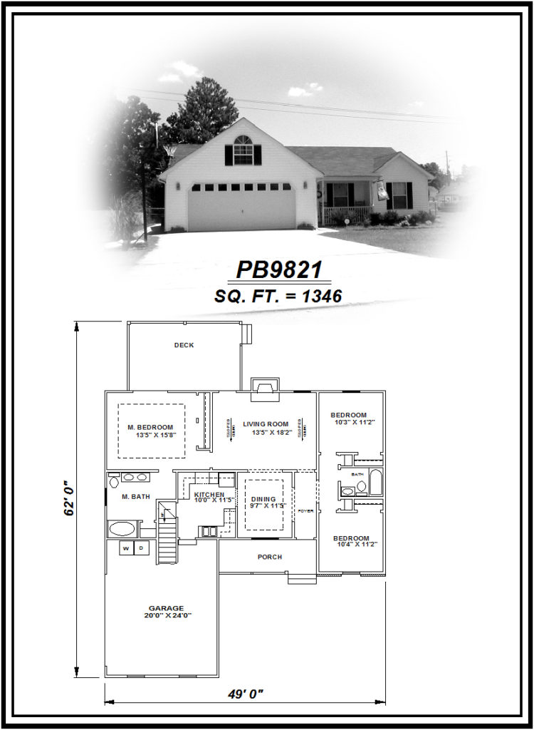 picture of house plan #PB9821