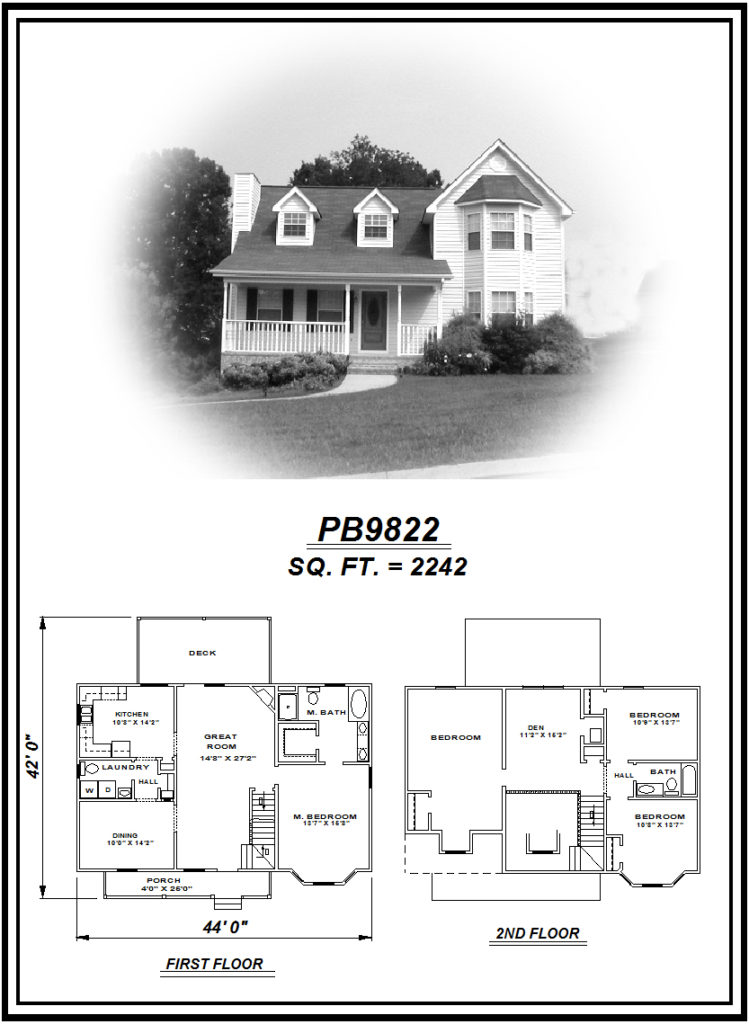 picture of house plan #PB9822