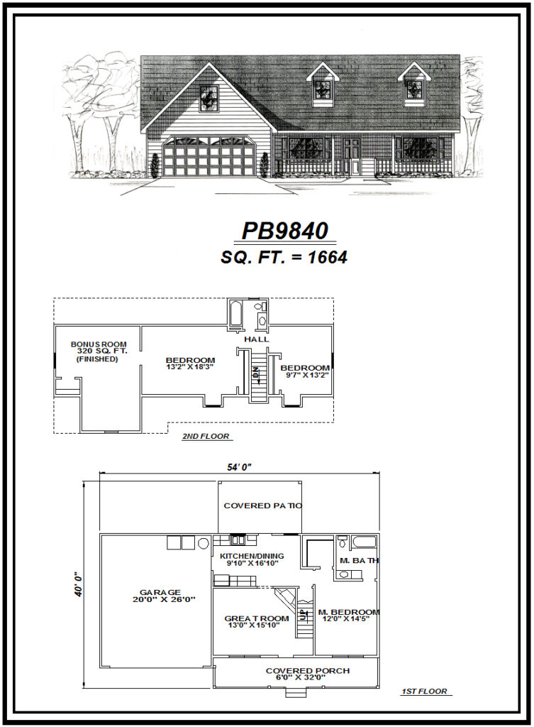 picture of house plan #PB9840