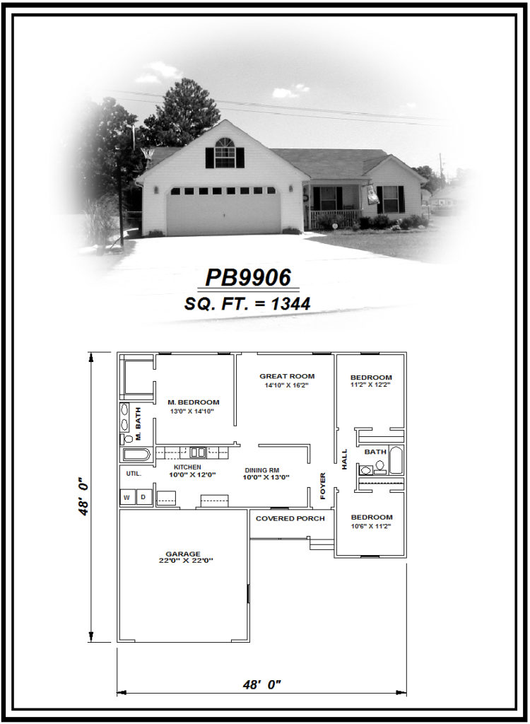 picture of house plan #PB9906