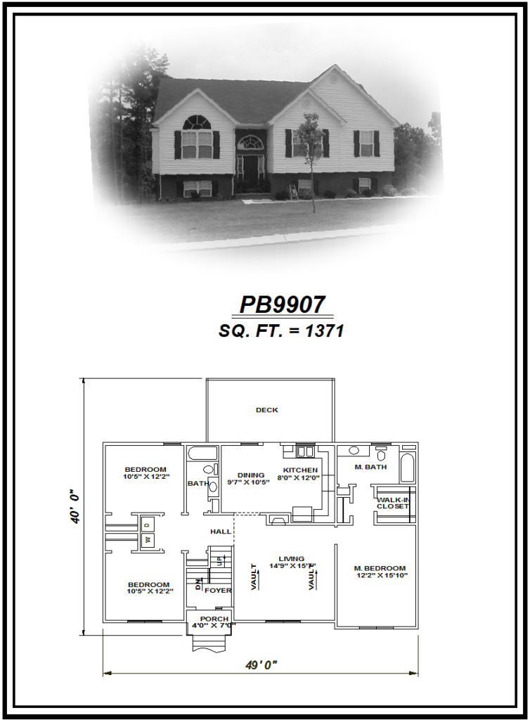 picture of house plan #PB9907