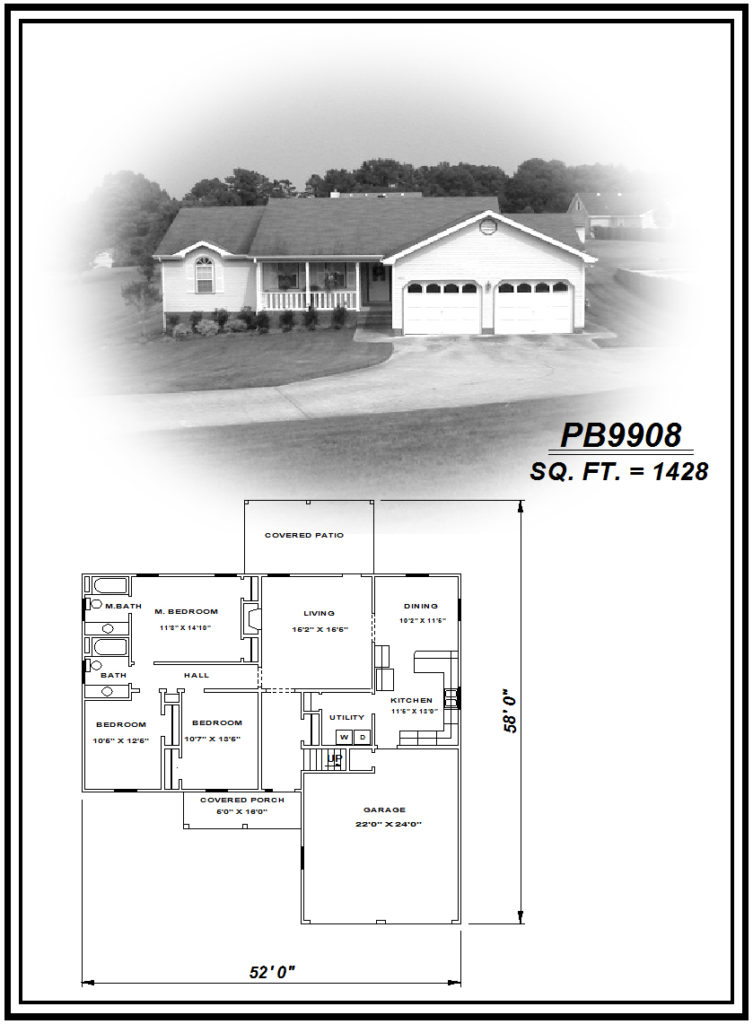 picture of house plan #PB9908