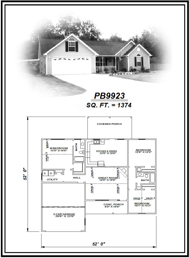 picture of house plan #PB9923