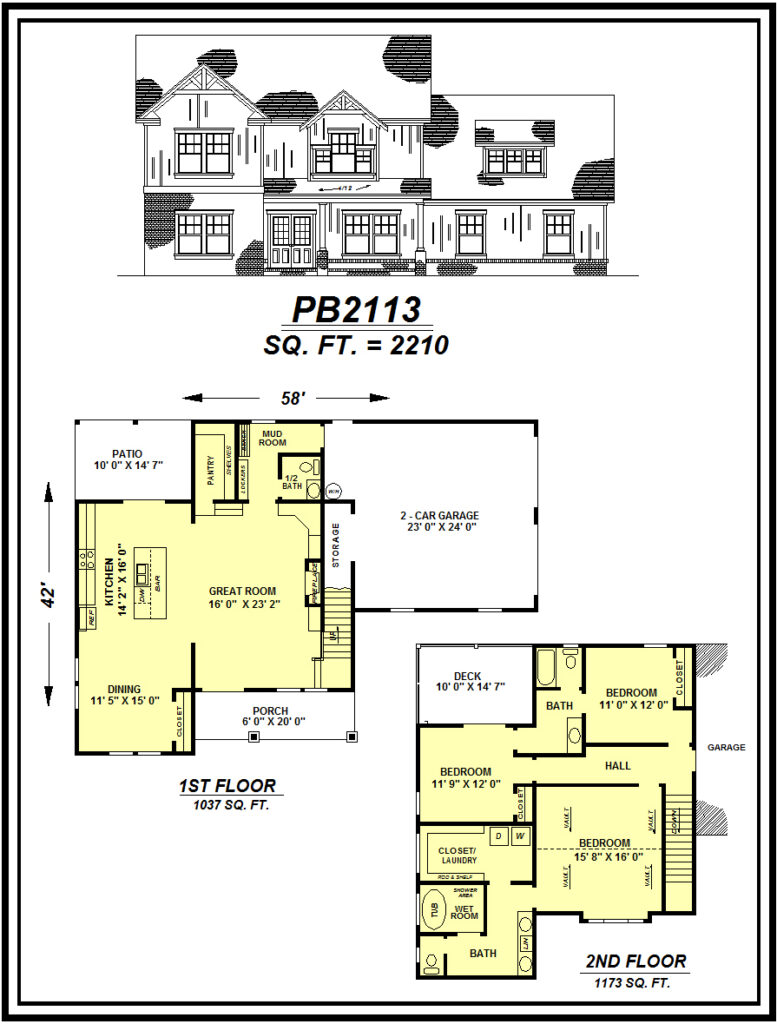 picture of house plan #PB2113