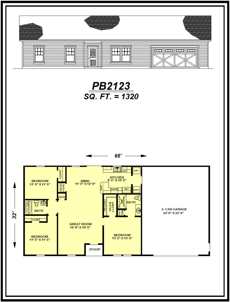 picture of house plan #PB2123